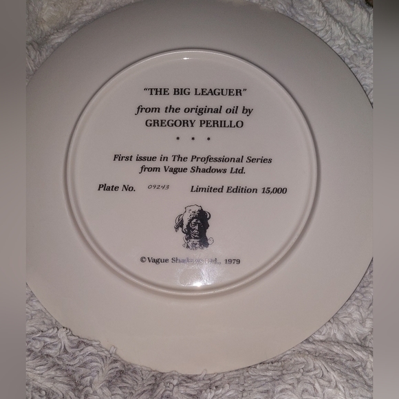 Vintage 1979  8 ¹/² plate NWOT have papers no box. #09243 of #15,000 - Picture 5 of 7